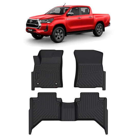 Calce Perfecto Piso Para Toyota Hilux Revo