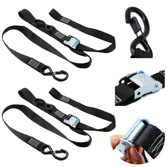 Eslingas Moto Bicicleta Correas De Amarre Heavy Duty Par