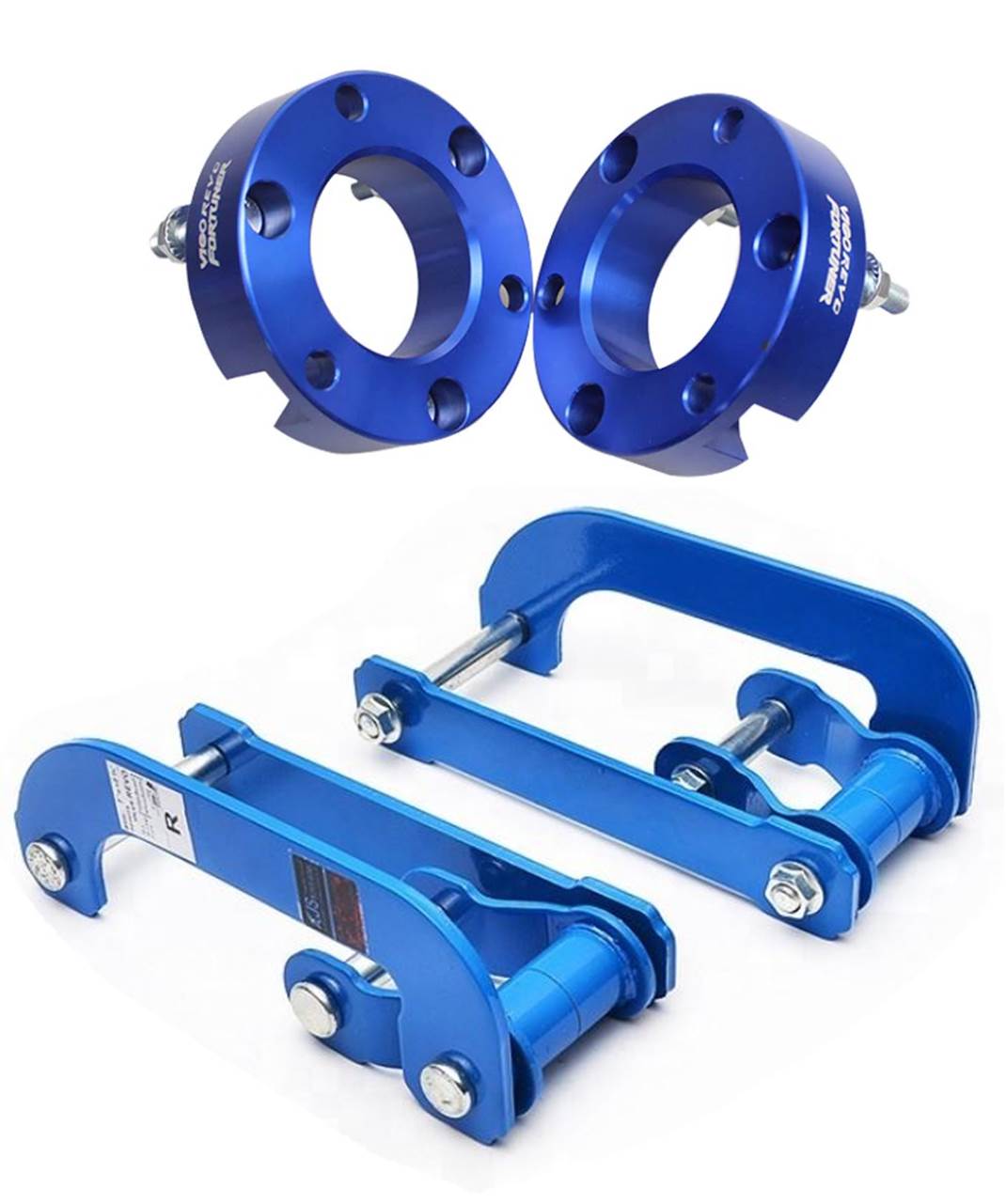 Kit Levante Toyota Hilux Delantero 2" y Trasero 2"