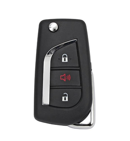 Llave Carcasa Toyota Hilux 3 Botones Con Chip Y Paleta