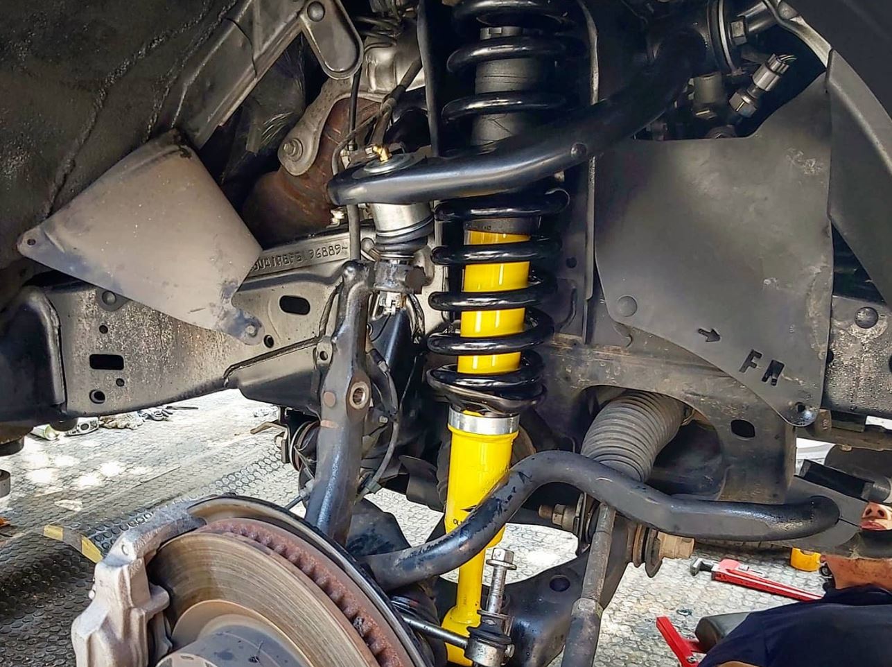 Rotulas Extendidas Superiores Ford ranger 2020-2022